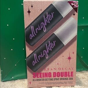 Urban Decay Seeing Double All Nighter Duo pack - 4oz each